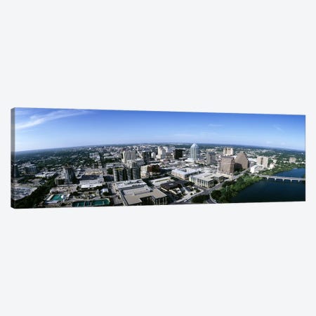 Aerial view of a cityAustin, Travis County, Texas, USA Canvas Print #PIM6498} by Panoramic Images Art Print