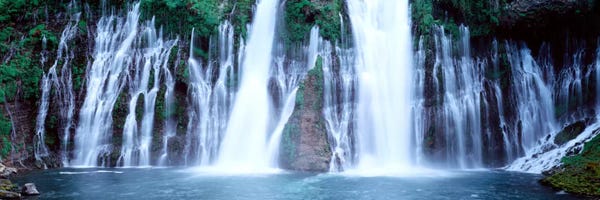 Waterfalls: Burney Falls, McArthur-Burney Falls Memorial State Park, Shasta County, California, USA by Panoramic Images