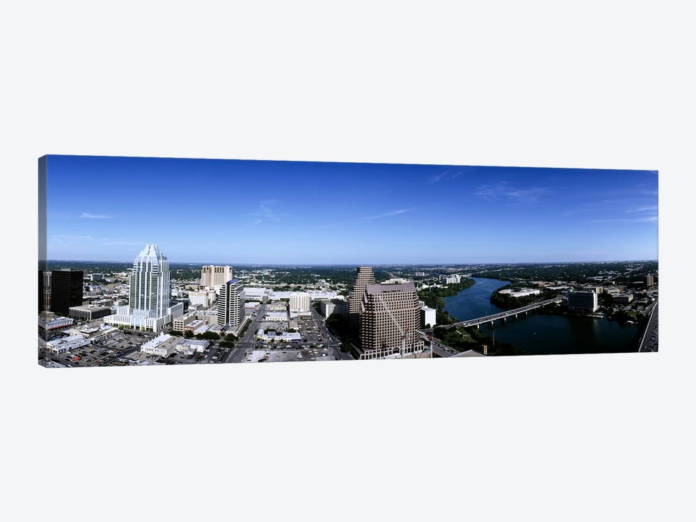 Aerial view of a cityAustin, Travis County, Texas, USA by Panoramic Images 1-piece Art Print