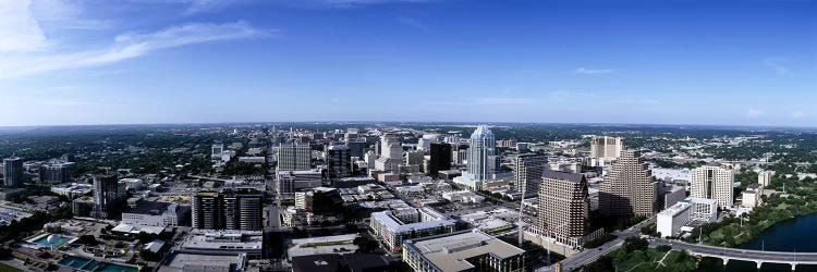 High angle view of a cityAustin, Texas, USA by Panoramic Images wall art