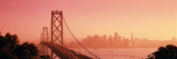 Bay BridgeSkyline, City, San Francisco, California, USA by Panoramic Images wall art