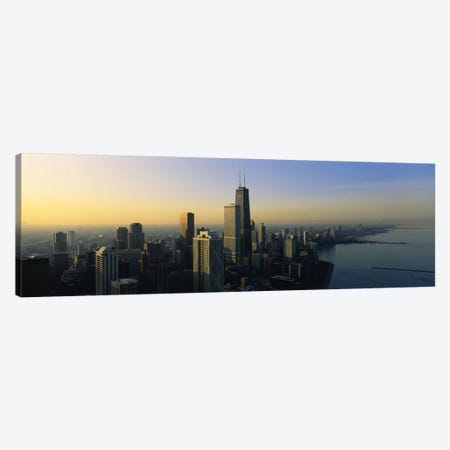 Buildings at the waterfront, Chicago, Cook County, Illinois, USA Canvas Print #PIM6550} by Panoramic Images Canvas Art