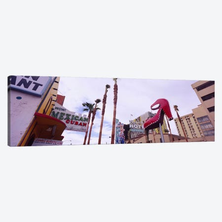 Low angle view of a sculpture of a high heel, Fremont Street, Las Vegas, Clark County, Nevada, USA Canvas Print #PIM6572} by Panoramic Images Canvas Art
