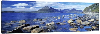 View Of Cuillin (Black Cuillin) From Elgol, Isle Of Skye, Highlands, Scotland Canvas Art Print