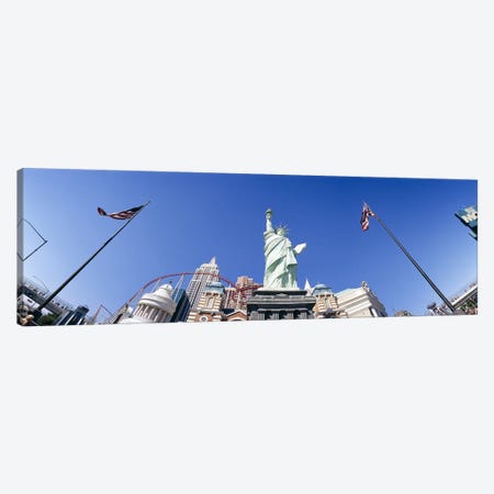 Low angle view of a statue, Replica Statue Of Liberty, Las Vegas, Clark County, Nevada, USA Canvas Print #PIM6608} by Panoramic Images Canvas Art