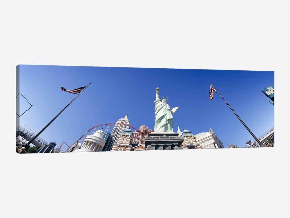 Low angle view of a statue, Replica Statue Of Liberty, Las Vegas, Clark County, Nevada, USA by Panoramic Images 1-piece Canvas Artwork