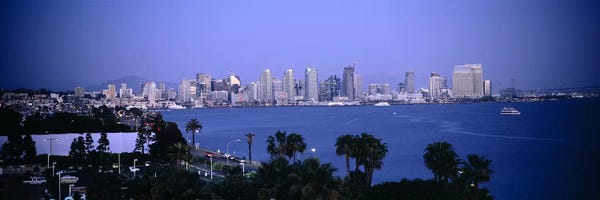 San Diego: City at the waterfront, San Diego, San Diego Bay, San Diego County, California, USA #2 by Panoramic Images