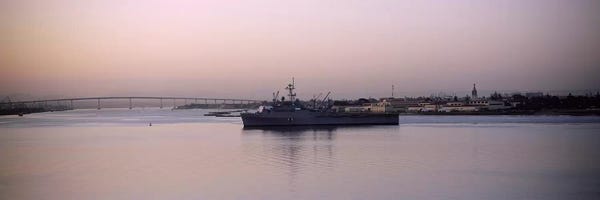 San Diego: Coronado Bridge, San Diego, California, USA by Panoramic Images