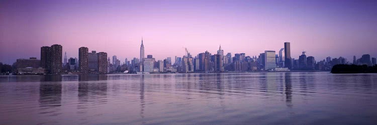 Buildings at the waterfront, viewed from QueensEmpire State Building, Midtown Manhattan, New York City, New York State, USA