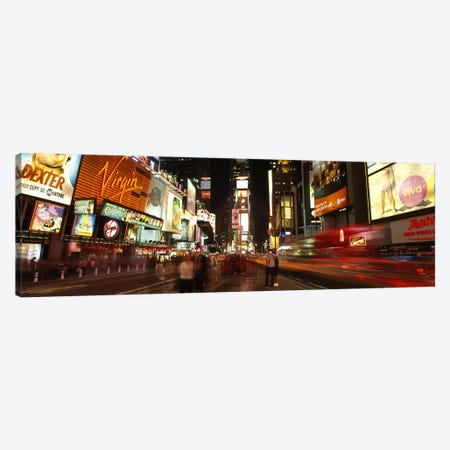 Buildings in a cityBroadway, Times Square, Midtown Manhattan, Manhattan, New York City, New York State, USA Canvas Print #PIM6693} by Panoramic Images Canvas Print