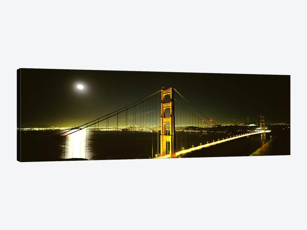 Suspension bridge across the sea, Golden Gate Bridge, San Francisco, California, USA #4 by Panoramic Images 1-piece Canvas Art Print