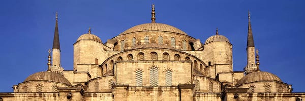 Istanbul: Low angle view of a mosque, Blue Mosque, Istanbul, Turkey by Panoramic Images