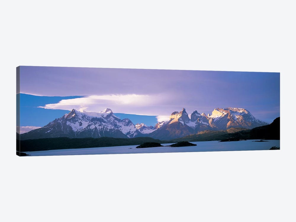 Clouds Over Cordillera del Paine, Torres del Paine National Park, Patagonia, Chile by Panoramic Images 1-piece Art Print