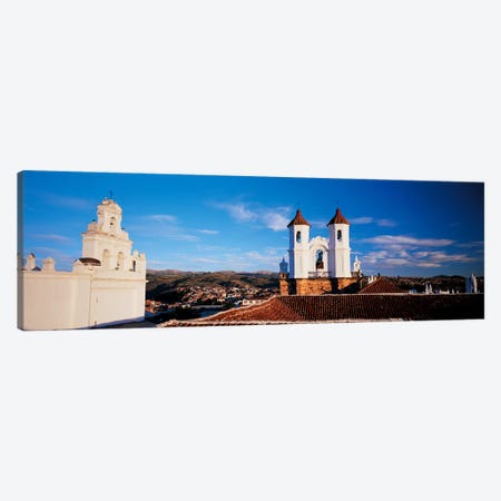 High angle view of a city, San Felipe Neri convent, Church Of La Merced, Sucre, Bolivia Canvas Print #PIM6774} by Panoramic Images Canvas Print