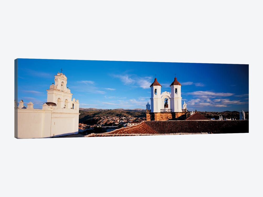 High angle view of a city, San Felipe Neri convent, Church Of La Merced, Sucre, Bolivia by Panoramic Images 1-piece Canvas Artwork