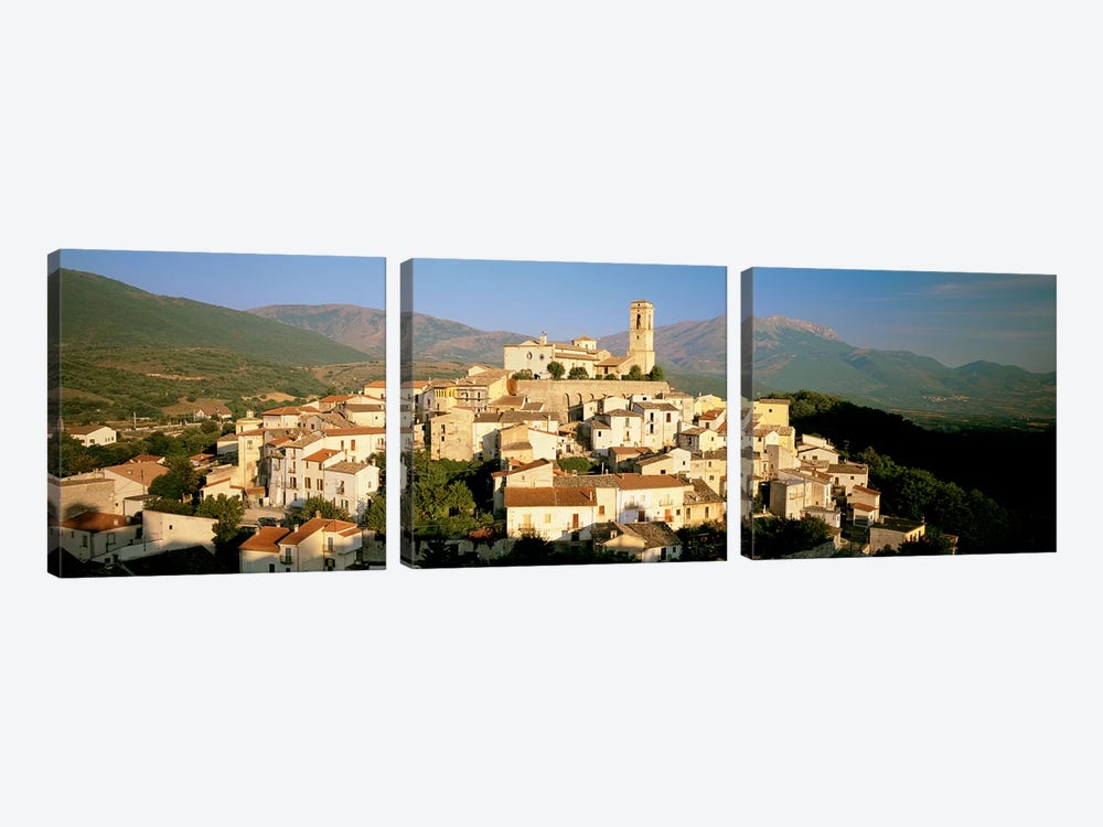 Goriano Sicoli, L'Aquila Province, Abruzzo, Italy by Panoramic Images 3-piece Canvas Print