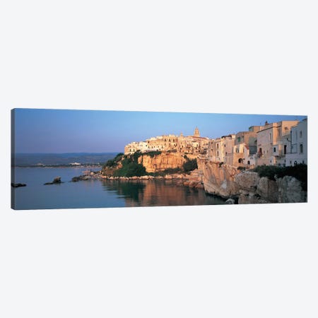 Coastal Landscape, Vieste, Foggia Province, Gargano Sub-Region, Apulia, Italy Canvas Print #PIM6781} by Panoramic Images Art Print