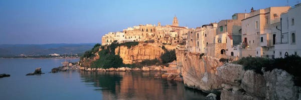 Apulia: Coastal Landscape, Vieste, Foggia Province, Gargano Sub-Region, Apulia, Italy by Panoramic Images