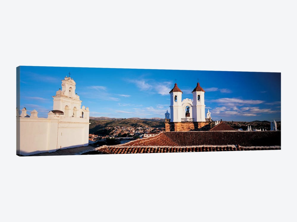 High angle view of a city, San Felipe Neri convent, Church Of La Merced, Sucre, Bolivia #2 by Panoramic Images 1-piece Canvas Wall Art