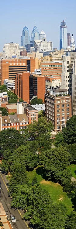 Skyscrapers in a city, Washington Square, Philadelphia, Philadelphia County, Pennsylvania, USA