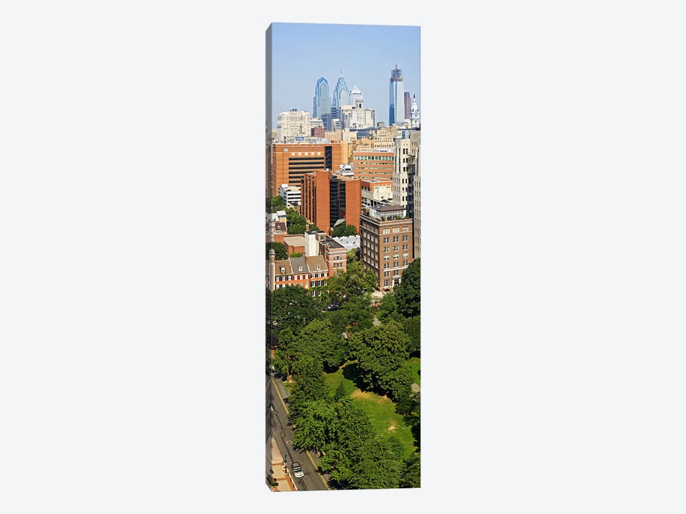 Skyscrapers in a city, Washington Square, Philadelphia, Philadelphia County, Pennsylvania, USA by Panoramic Images 1-piece Canvas Artwork