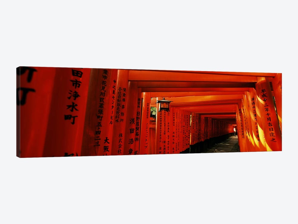 Senbon Torii Path, Fushimi Inari Taisha, Fushimi-ku, Kyoto, Kinki Region, Honshu, Japan by Panoramic Images 1-piece Art Print