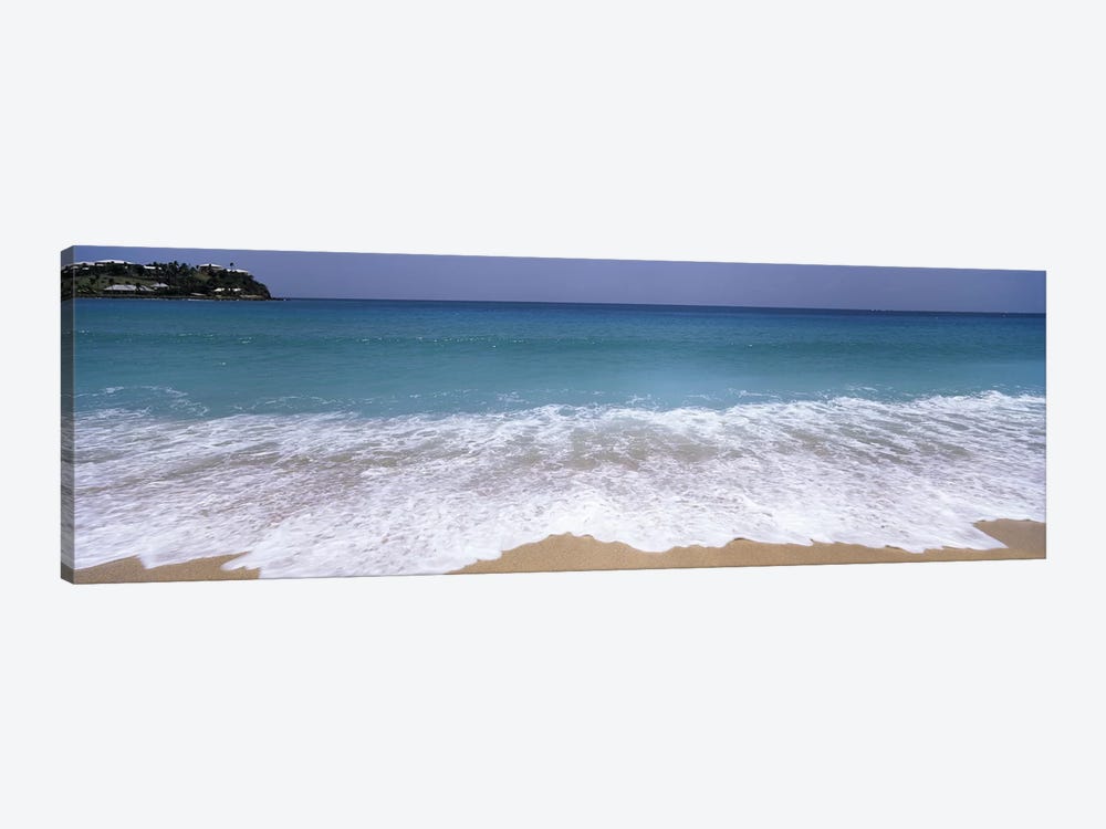 Bubbling Surf On A Beach, Antigua and Barbuda by Panoramic Images 1-piece Canvas Art