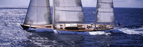Yachts: A Yacht Out For A Sail by Panoramic Images