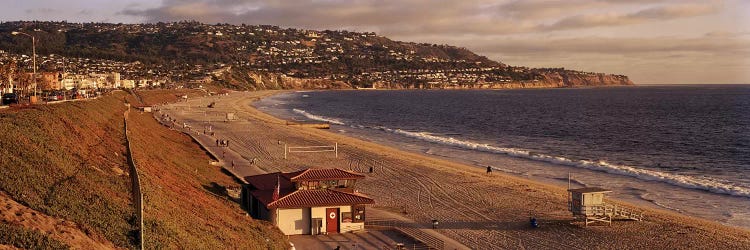 High angle view of a coastlineRedondo Beach, Los Angeles County, California, USA