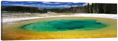 Beauty Pool, Upper Geyser Basin, Yellowstone National Park, Wyoming, USA Canvas Art Print - Yellowstone National Park Art