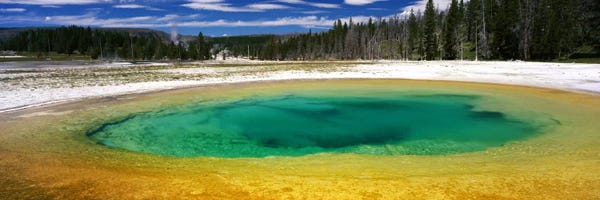 Wyoming: Beauty Pool, Upper Geyser Basin, Yellowstone National Park, Wyoming, USA by Panoramic Images
