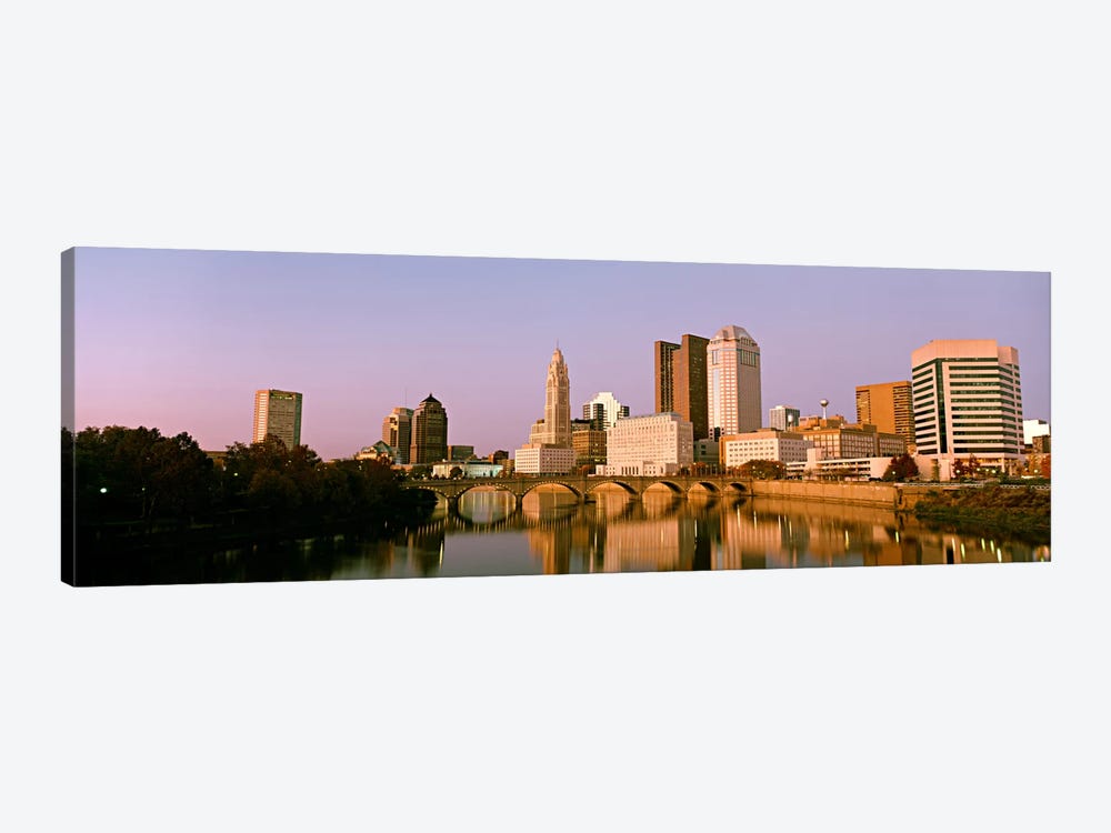 Scioto River Columbus OH by Panoramic Images 1-piece Canvas Artwork