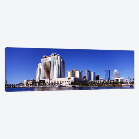 Skyscrapers at the waterfront, Tampa, Hillsborough County, Florida, USA Canvas Print #PIM6909} by Panoramic Images Art Print