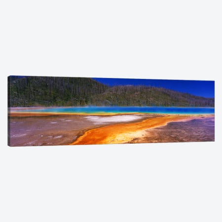 Grand Prismatic SpringYellowstone National Park, Wyoming, USA Canvas Print #PIM690} by Panoramic Images Canvas Art Print