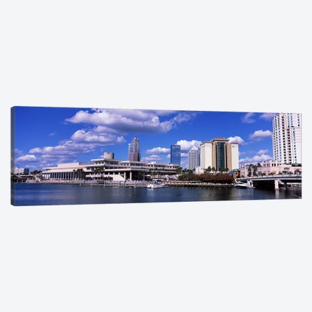 Buildings at the coast, Tampa, Hillsborough County, Florida, USA Canvas Print #PIM6913} by Panoramic Images Canvas Artwork