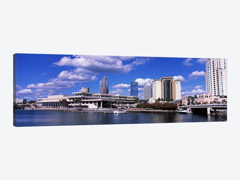 Buildings at the coast, Tampa, Hillsborough County, Florida, USA by Panoramic Images 1-piece Canvas Artwork