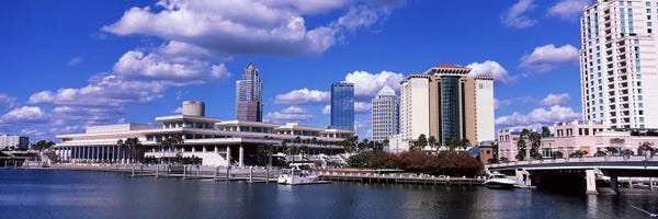 Tampa: Buildings at the coast, Tampa, Hillsborough County, Florida, USA by Panoramic Images