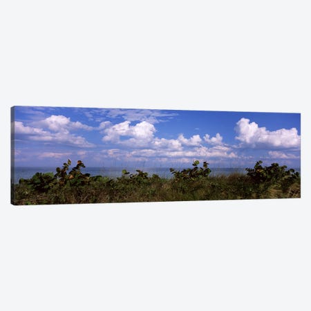 Clouds over the sea, Tampa Bay, Gulf Of Mexico, Anna Maria Island, Manatee County, Florida, USA Canvas Print #PIM6914} by Panoramic Images Art Print