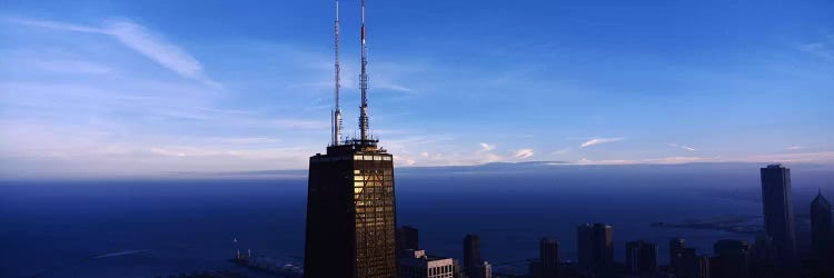 Skyscrapers in a cityHancock Building, Chicago, Cook County, Illinois, USA