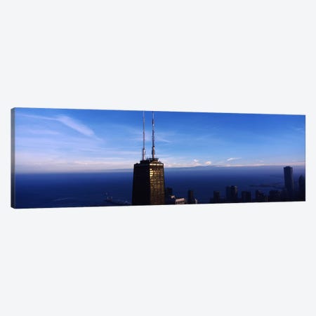Skyscrapers in a cityHancock Building, Chicago, Cook County, Illinois, USA Canvas Print #PIM6927} by Panoramic Images Canvas Artwork