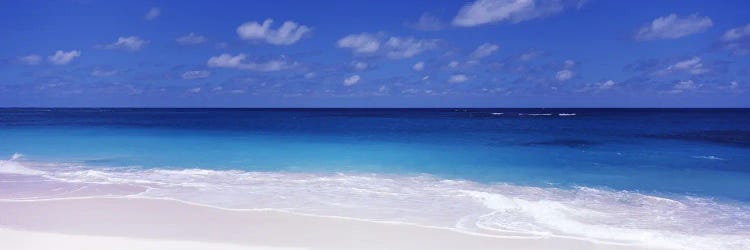 Cloudy Seascape, Shoal Bay Beach, Shoal Bay Village, Anguilla, Leeward Islands, Lesser Antilles