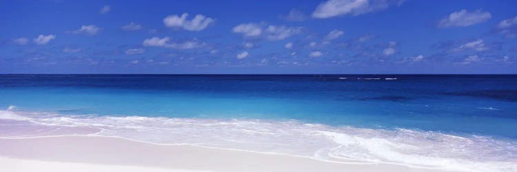 Cloudy Seascape, Shoal Bay Beach, Shoal Bay Village, Anguilla, Leeward Islands, Lesser Antilles by Panoramic Images wall art
