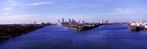 Tampa Bay: Buildings in a city, Tampa, Hillsborough County, Florida, USA by Panoramic Images