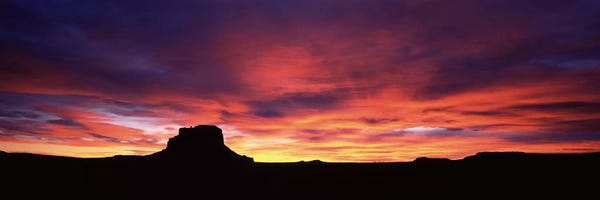 New Mexico: Buttes at sunset, Chaco Culture National Historic Park, New Mexico, USA by Panoramic Images
