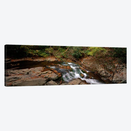 White Water The Great Smoky Mountains TN USA Canvas Print #PIM697} by Panoramic Images Canvas Artwork