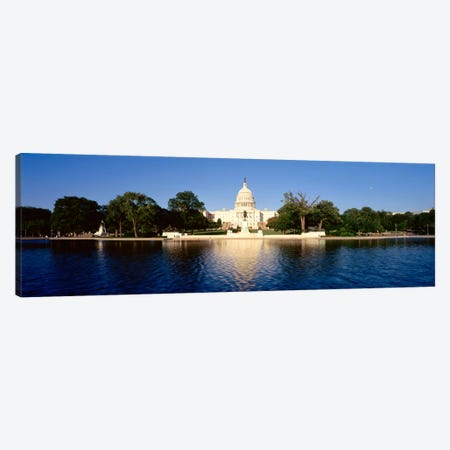 USAWashington DC, US Capitol Building Canvas Print #PIM699} by Panoramic Images Canvas Art Print