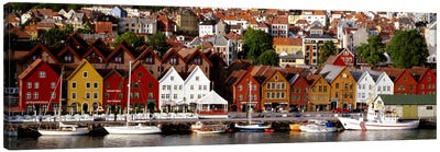 Bergen Norway Canvas Art Print - Panoramic Cityscapes