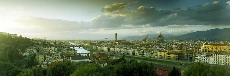 Aerial View Of Florence From Piazzale Michelangelo, Tuscany, Italy