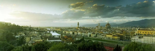 Tuscany: Aerial View Of Florence From Piazzale Michelangelo, Tuscany, Italy by Panoramic Images