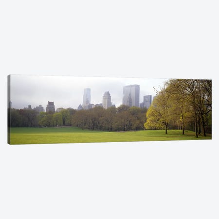 Trees in a park, Central Park, Manhattan, New York City, New York State, USA #3 Canvas Print #PIM7099} by Panoramic Images Canvas Wall Art